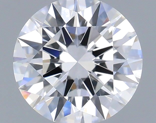 0.58 carat F-VVS1 Excellent cut Natūralus Round Deimantas (1)