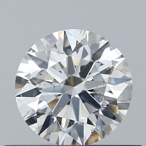 0.45 carat F-SI2 Excellent cut Natūralus Round Deimantas (1)