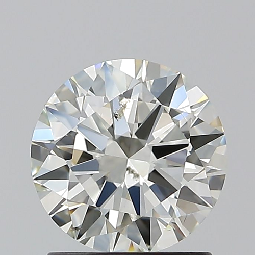 1.3 carat K-SI1 Excellent cut Natūralus Round Deimantas (1)