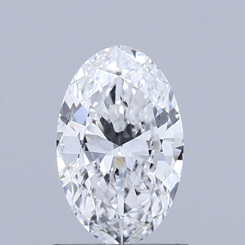 1.01 carat D-SI2 Natūralus Oval Deimantas (1)