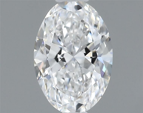 0.4 carat D-VVS2 Natūralus Oval Deimantas (1)