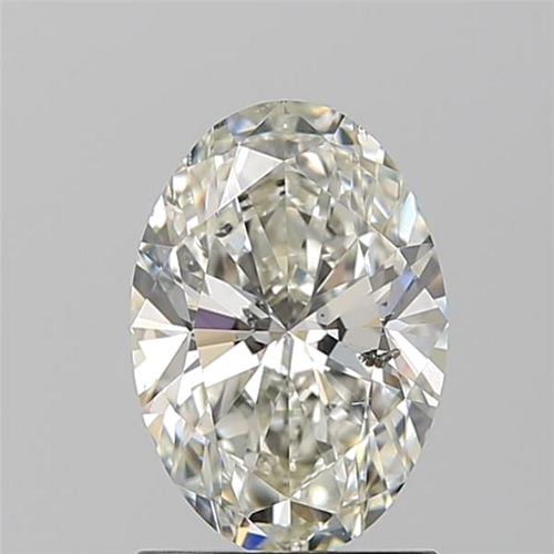 1.23 carat J-SI2 Natūralus Oval Deimantas (1)