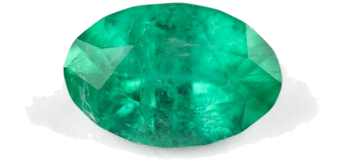 0.39 carat GREEN Oval Smaragdas (1)
