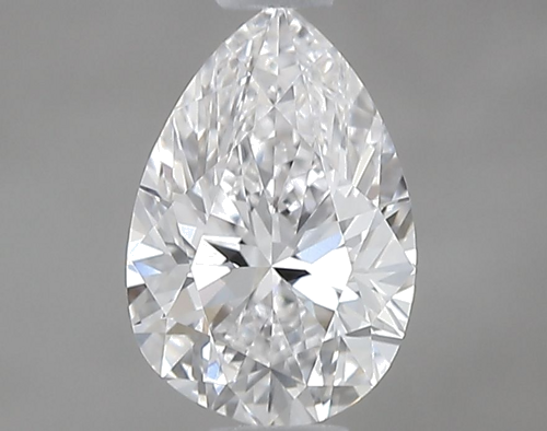 0.7 carat F-VVS2 Natūralus Pear Deimantas (1)