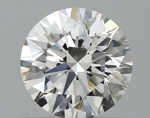 0.5 carat G-VS2 Excellent cut Natūralus Round Deimantas (1)