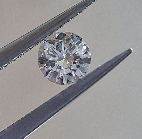 0.3 carat F-VVS2 Very Good cut Natūralus Round Deimantas (1)