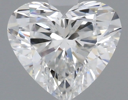 0.5 carat G-VS1 Natūralus Heart Deimantas (1)
