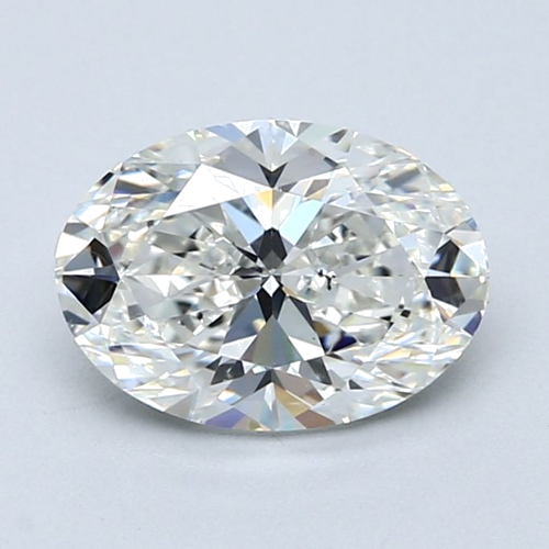1.8 carat H-SI1 Natūralus Oval Deimantas (1)