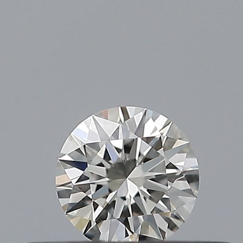 0.19 carat G-VVS1 Excellent cut Natūralus Round Deimantas (1)