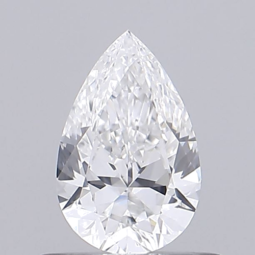 0.53 carat E-VS2 Natūralus Pear Deimantas (1)
