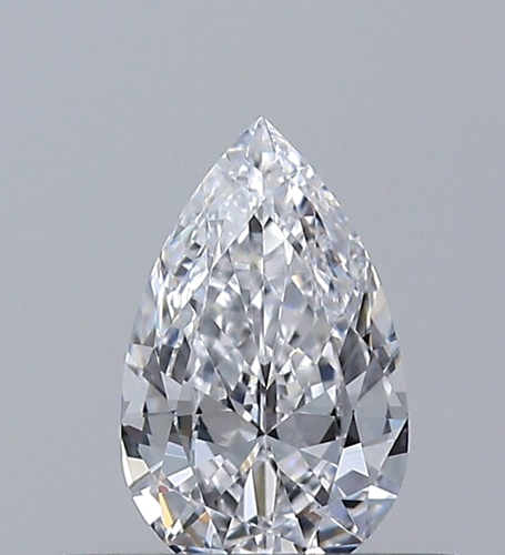 0.3 carat D-IF Natūralus Pear Deimantas (1)