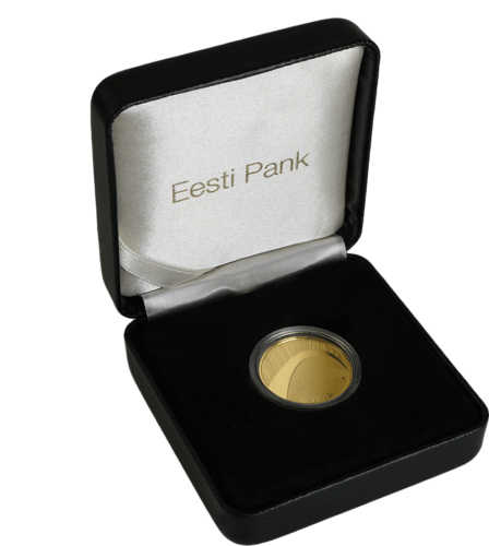 2009 Estonia Song and Dance Festival 100 kroner gold coin (4)