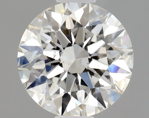 0.51 carat G-SI2 Excellent cut Natūralus Round Deimantas (1)