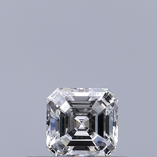 0.3 carat D-VVS2 Natūralus Asscher Deimantas (1)