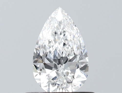 0.52 carat D-VS2 Natūralus Pear Deimantas (1)
