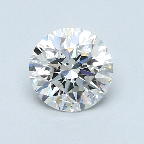0.71 carat H-SI1 Very Good cut Natūralus Round Deimantas (1)