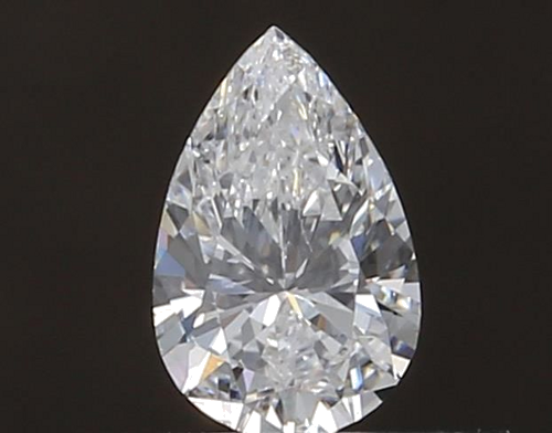 0.25 carat D-SI2 Natūralus Pear Deimantas (1)
