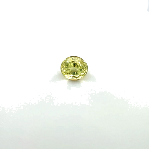 0.66 carat YELLOW Oval Chrysoberyl (1)