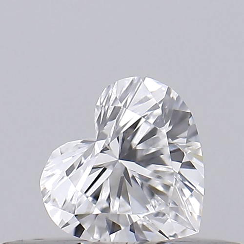 0.2 carat D-VVS2 Natūralus Heart Deimantas (1)