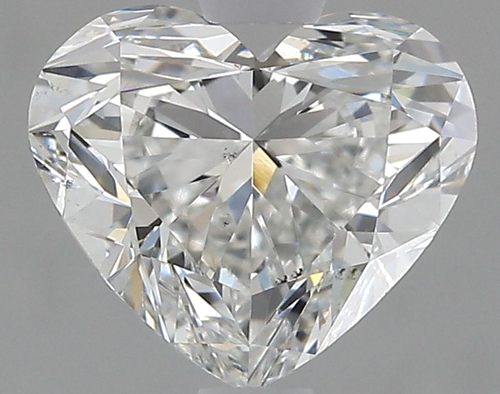 1.55 carat G-SI1 Natūralus Heart Deimantas (1)