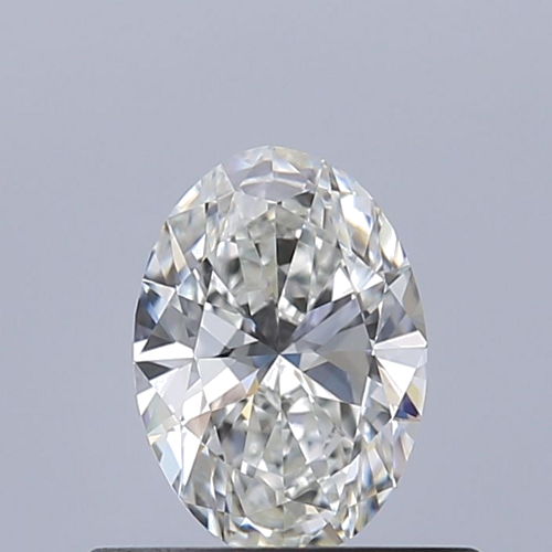 0.42 carat H-VVS1 Natūralus Oval Deimantas (1)