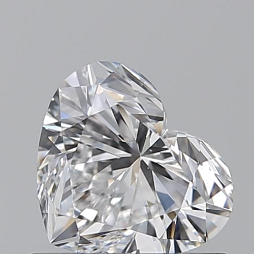 0.7 carat D-VS1 Natūralus Heart Deimantas (1)