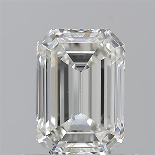 0.9 carat I-VS1 Natūralus Emerald Deimantas (1)