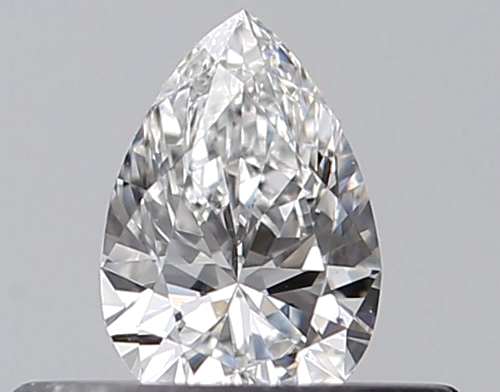 0.24 carat E-VS1 Natūralus Pear Deimantas (1)
