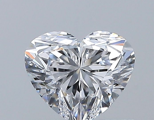 0.5 carat D-VVS1 Natūralus Heart Deimantas (1)