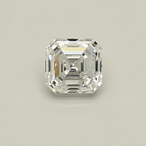 0.3 carat E-SI1 Natūralus Asscher Deimantas (1)