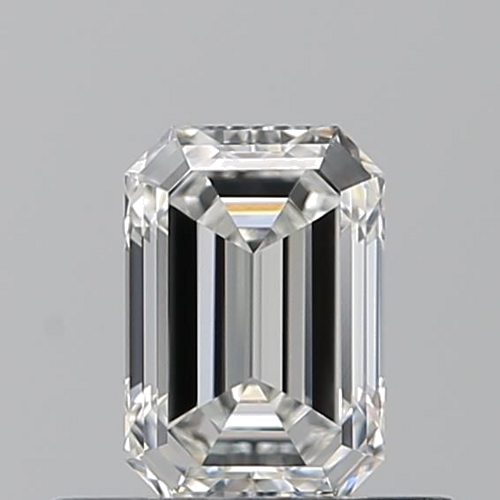 0.5 carat F-VVS2 Natūralus Emerald Deimantas (1)