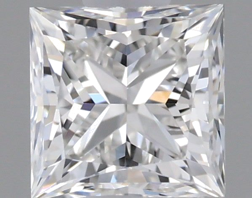 0.6 carat G-VVS1 Natūralus Princess Deimantas (1)