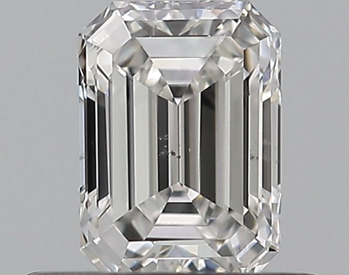 0.43 carat E-SI1 Natūralus Emerald Deimantas (1)