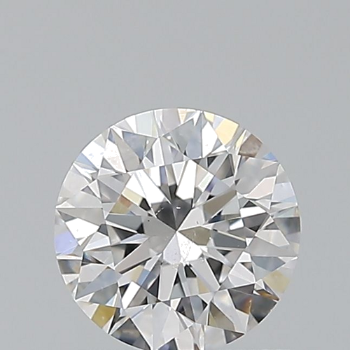 0.59 carat F-SI2 Excellent cut Natūralus Round Deimantas (1)