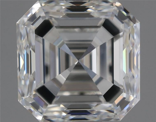 1.08 carat G-VS1 Natūralus Asscher Deimantas (1)