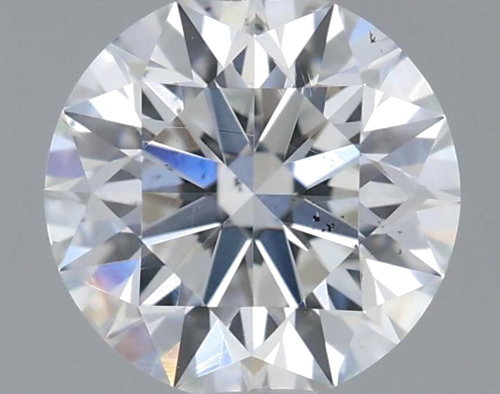 0.66 carat E-SI1 Excellent cut Natūralus Round Deimantas (1)
