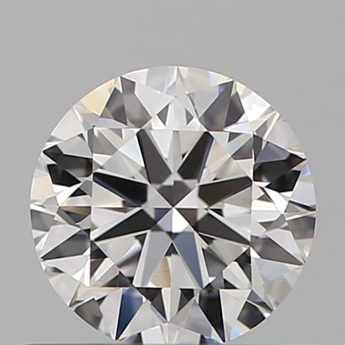 0.5 carat F-VVS2 Very Good cut Natūralus Round Deimantas (1)