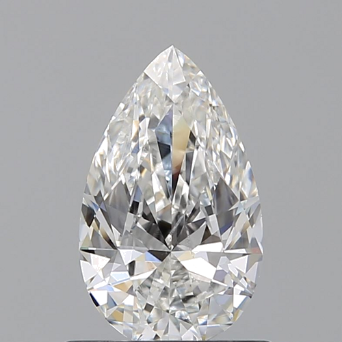 0.72 carat F-SI1 Natūralus Pear Deimantas (1)