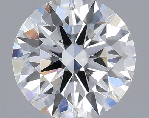 0.34 carat F-VVS2 Excellent cut Natūralus Round Deimantas (1)