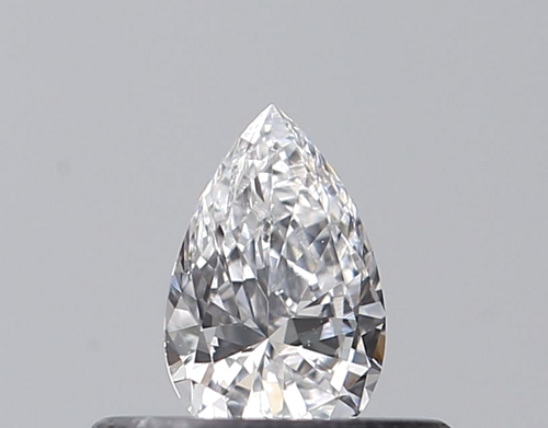 0.24 carat D-VS2 Natūralus Pear Deimantas (1)