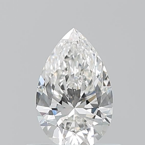 0.52 carat H-VVS2 Natūralus Pear Deimantas (1)