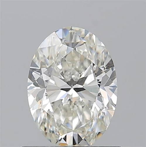 0.9 carat I-SI1 Natūralus Oval Deimantas (1)
