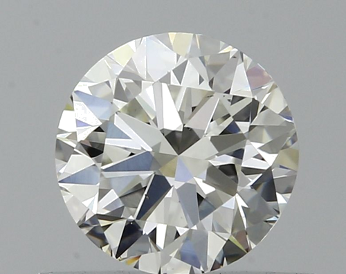 0.5 carat H-VS2 Very Good cut Natūralus Round Deimantas (1)