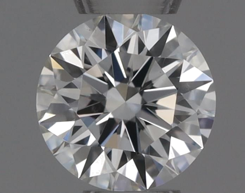 0.19 carat F-SI1 Excellent cut Natūralus Round Deimantas (1)