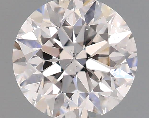 0.4 carat D-SI2 Very Good cut Natūralus Round Deimantas (1)