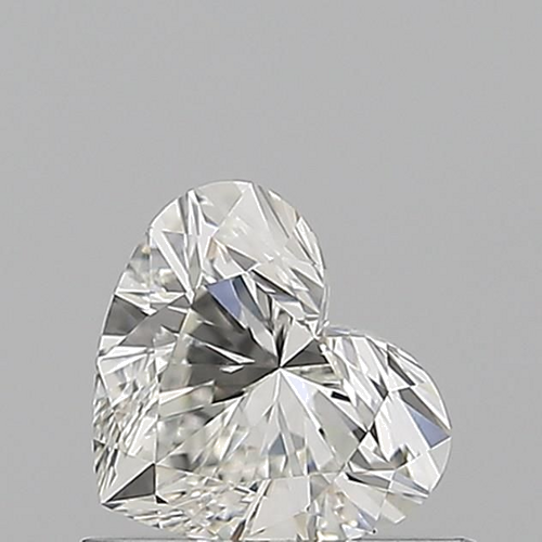 0.61 carat H-VS2 Natūralus Heart Deimantas (1)