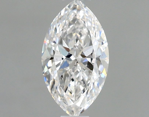 0.5 carat D-SI2 Natūralus Marquise Deimantas (1)
