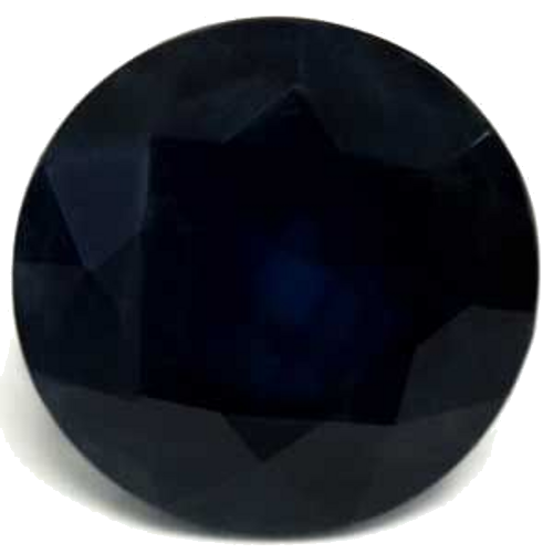 5.85 carat BLUE Round Safyras (1)