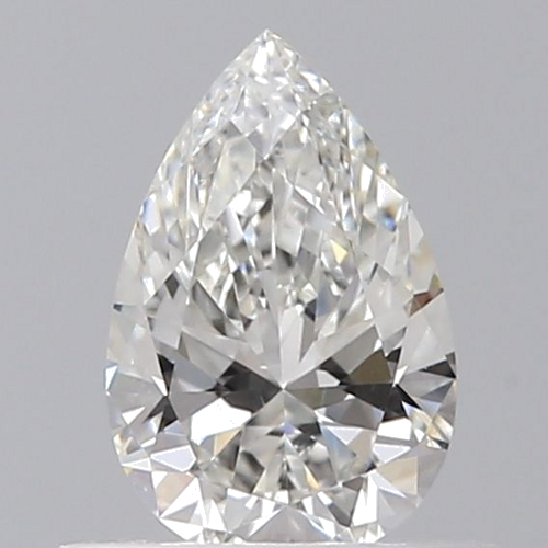 0.4 carat G-VS2 Natūralus Pear Deimantas (1)