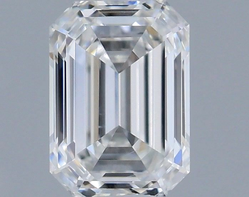 0.38 carat F-SI1 Natūralus Emerald Deimantas (1)